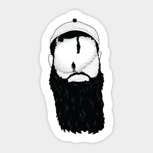 Black & white Elegant Art 29 Sticker